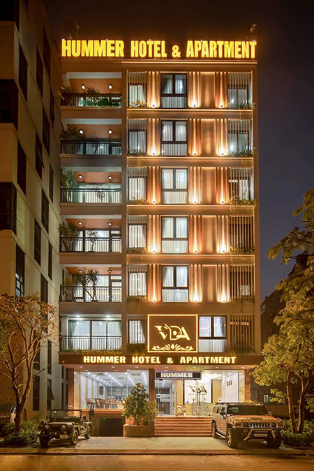 Hummer Hotel & Apartment Đà Nẵng Beach - Thang Máy Thiên Ân - Công Ty TNHH Dịch Vụ Lắp Đặt Thang Máy Thiên Ân - MT